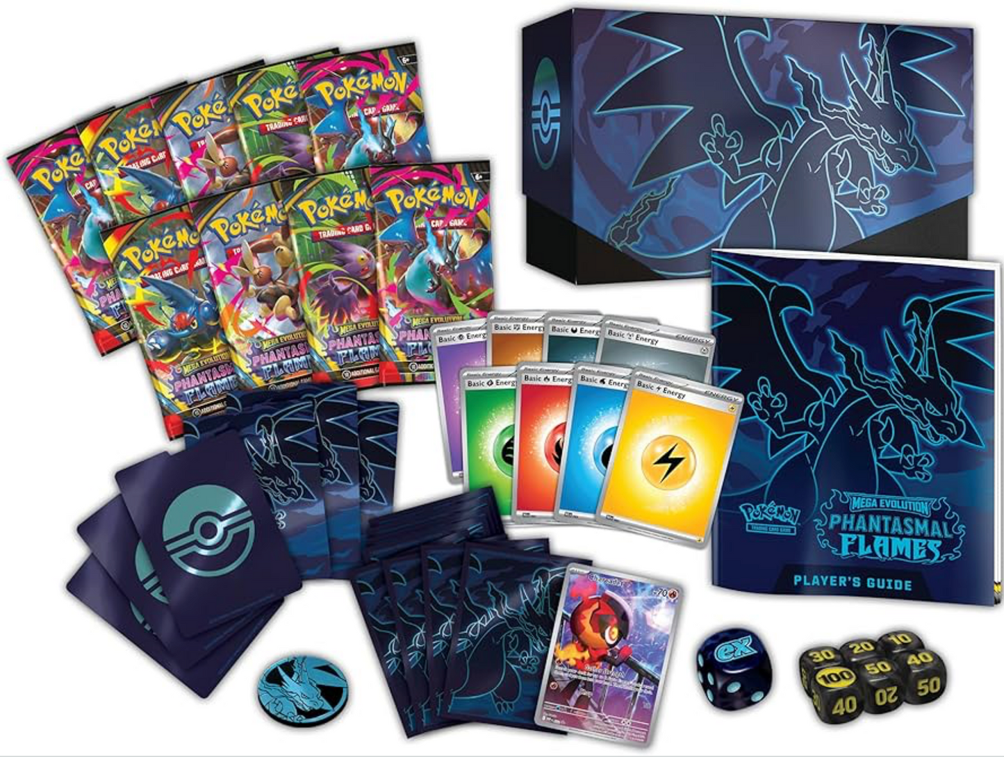 Pokemon TCG Phantasmal Flames - Elite Trainer Box (ETB)