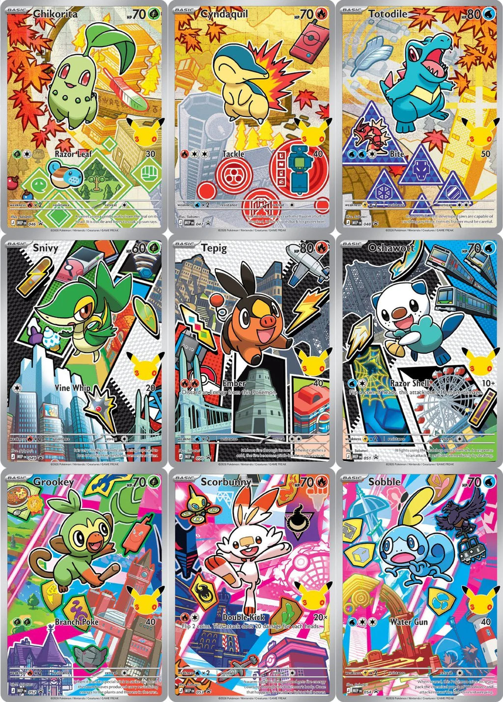 Pokémon TCG First Partner Illustration Collection — Series 2 — 30th Anniversary (Inglés) — vista 5