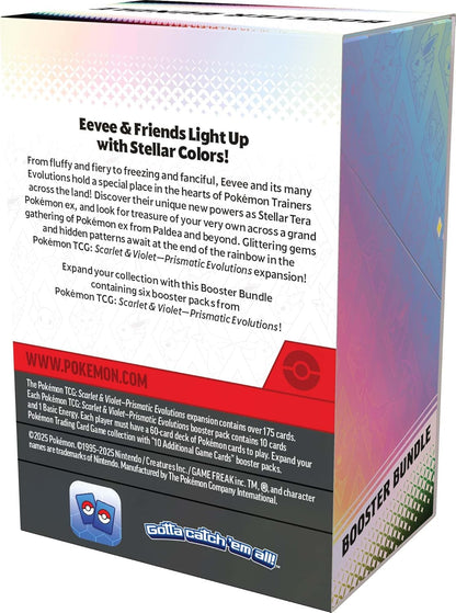 Pokémon TCG: Scarlet &amp; Violet — Prismatic Evolutions Booster Bundle