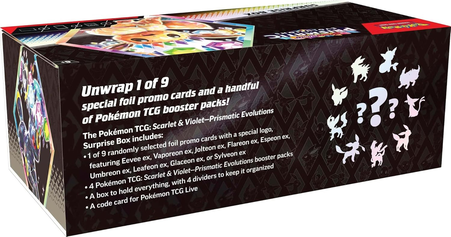 Pokémon TCG: Scarlet & Violet — Prismatic Evolutions Surprise Box
