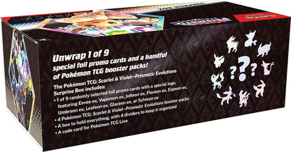 Pokémon TCG: Scarlet & Violet — Prismatic Evolutions Surprise Box