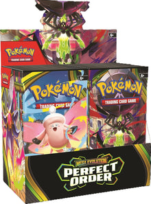 Pokémon TCG Mega Evolution — Perfect Order Booster Box (Inglés) — producto sellado