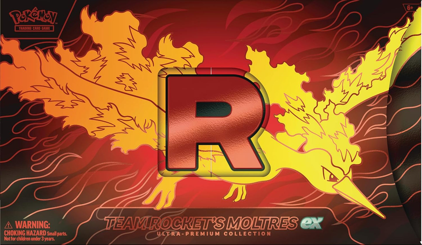 Pokémon TCG: Team Rocket’s Moltres ex Ultra-Premium Collection