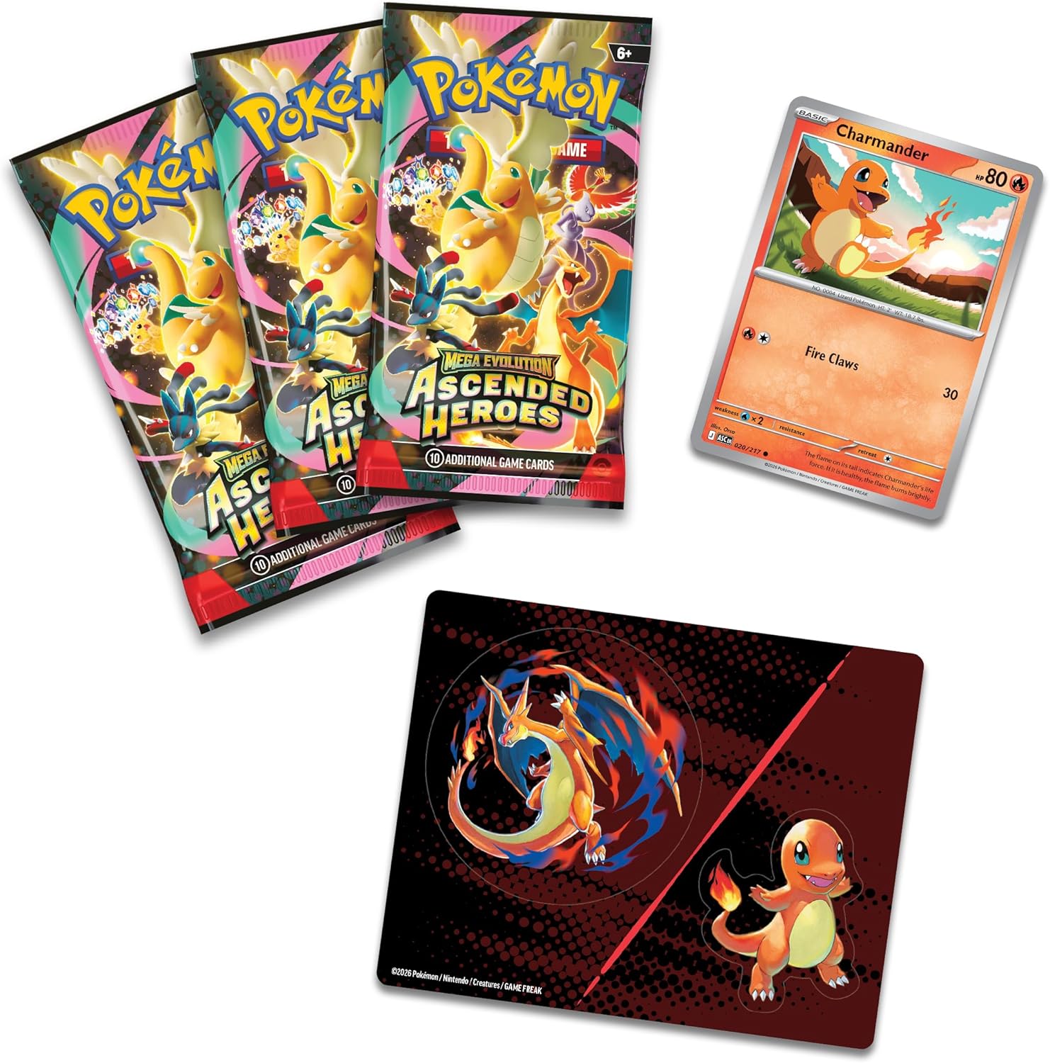 Pokémon TCG Mega Evolución — Héroes Ascendidos Tech Sticker Collection (Español) — vista 6