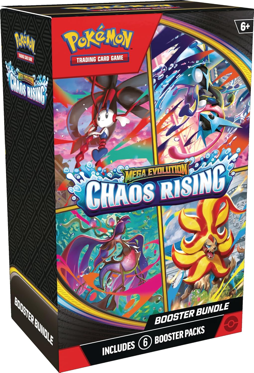 Pokémon TCG Mega Evolution — Chaos Rising Booster Bundle (Inglés) — producto sellado