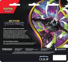 Pokémon TCG Mega Evolution — Pitch Black Three-Booster Blister (Inglés) — vista 2