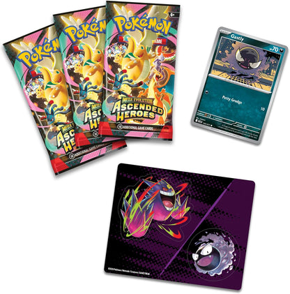 Pokémon TCG Mega Evolución — Héroes Ascendidos Tech Sticker Collection (Español) — vista 3