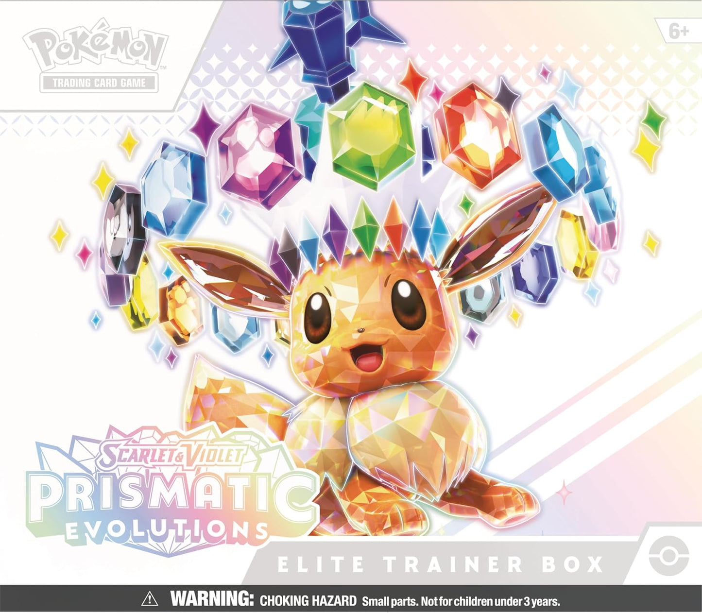 Pokémon TCG Scarlet & Violet — Prismatic Evolutions Elite Trainer Box (ETB, Inglés) — vista 2