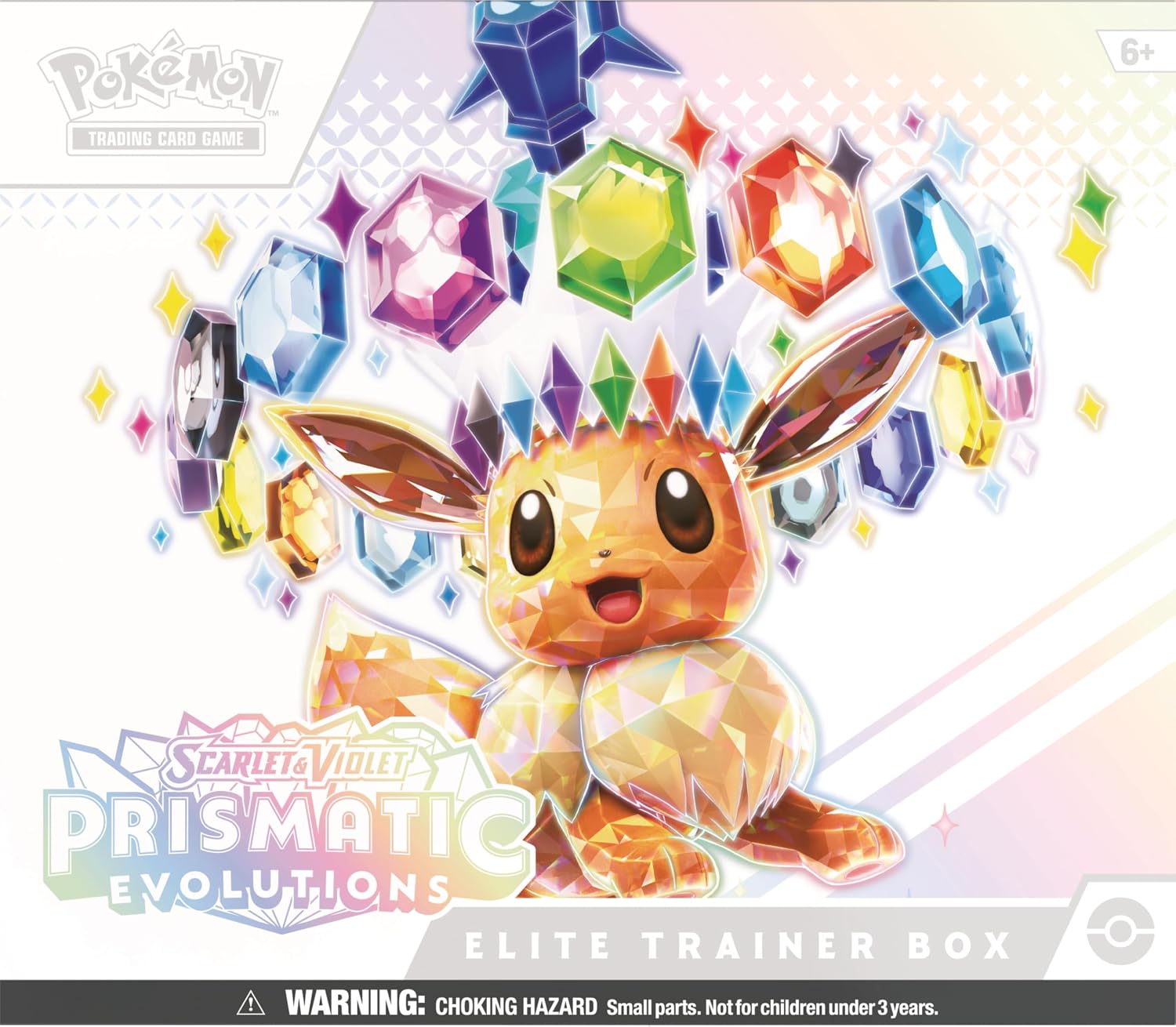 Pokémon TCG Scarlet & Violet — Prismatic Evolutions Elite Trainer Box (ETB, Inglés) — vista 2
