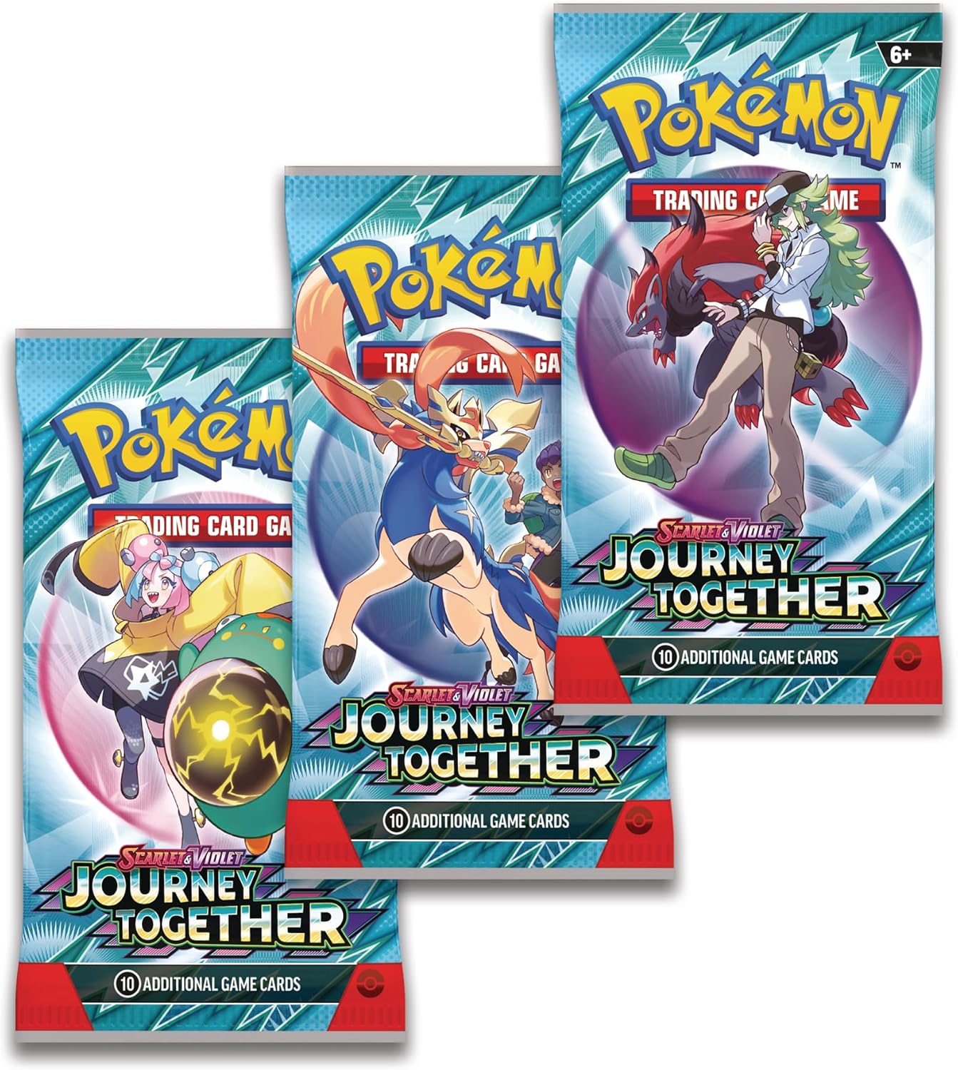 Pokémon TCG: Scarlet & Violet — Journey Together Three-Booster Blister (Scrafty)