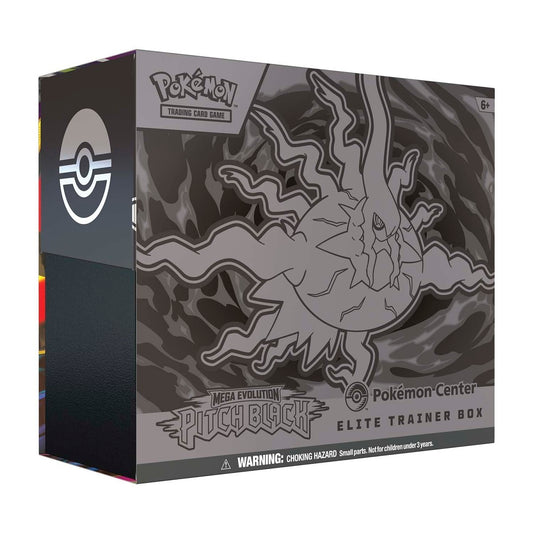 Pokémon TCG Mega Evolution Pitch Black Pokémon Center Elite Trainer Box en inglés