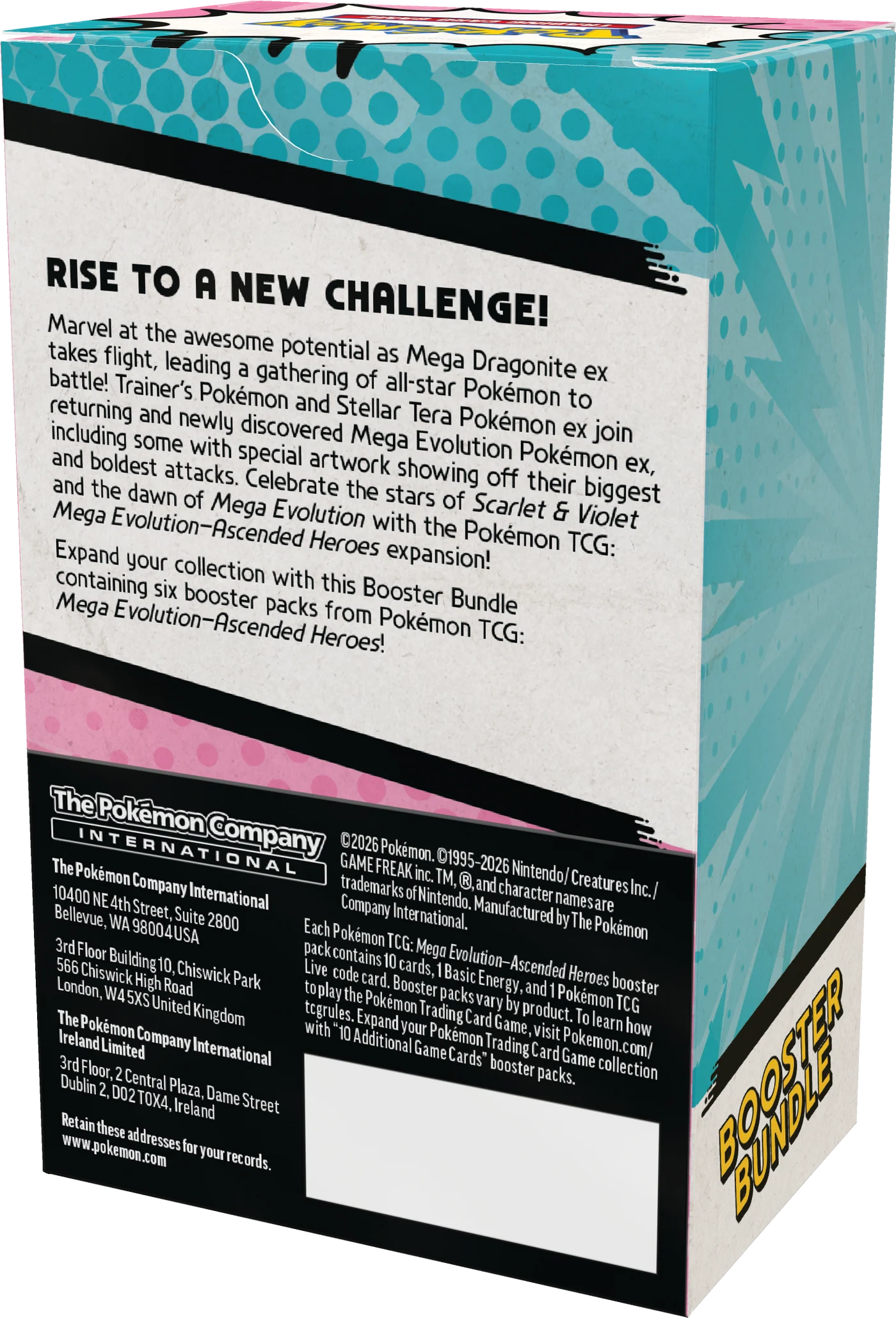 Pokémon TCG Mega Evolución — Ascenso Heroico Booster Bundle (Español) — vista 3