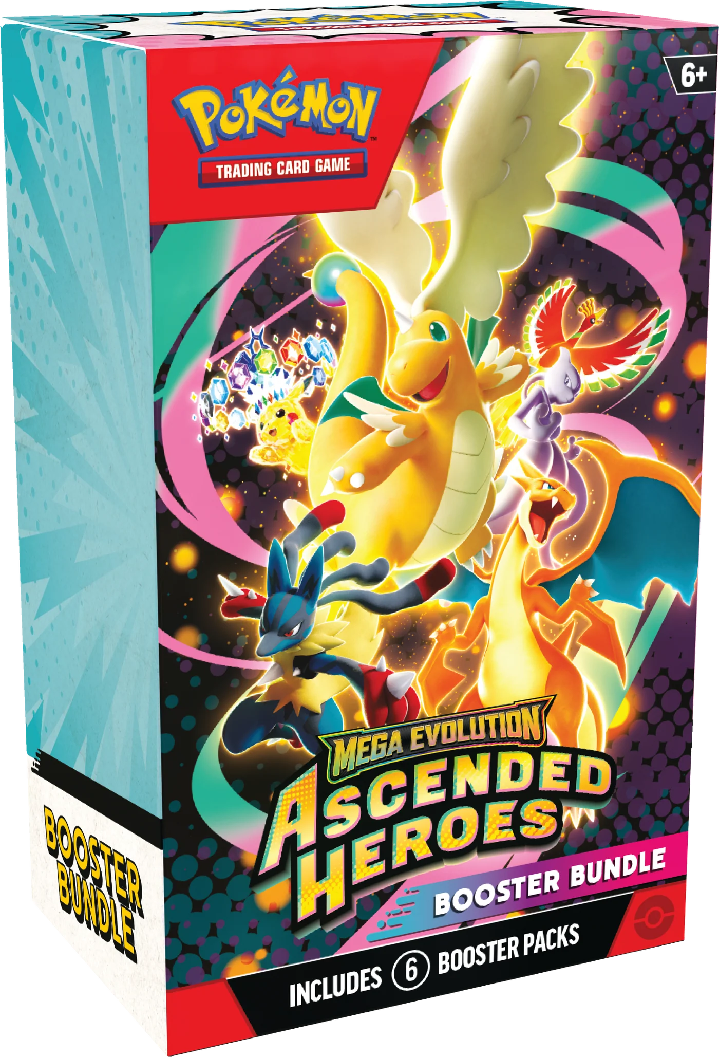 Pokémon TCG Mega Evolución — Ascenso Heroico Booster Bundle (Español) — producto sellado