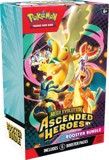 Pokémon TCG Mega Evolución — Ascenso Heroico Booster Bundle (Español) — producto sellado