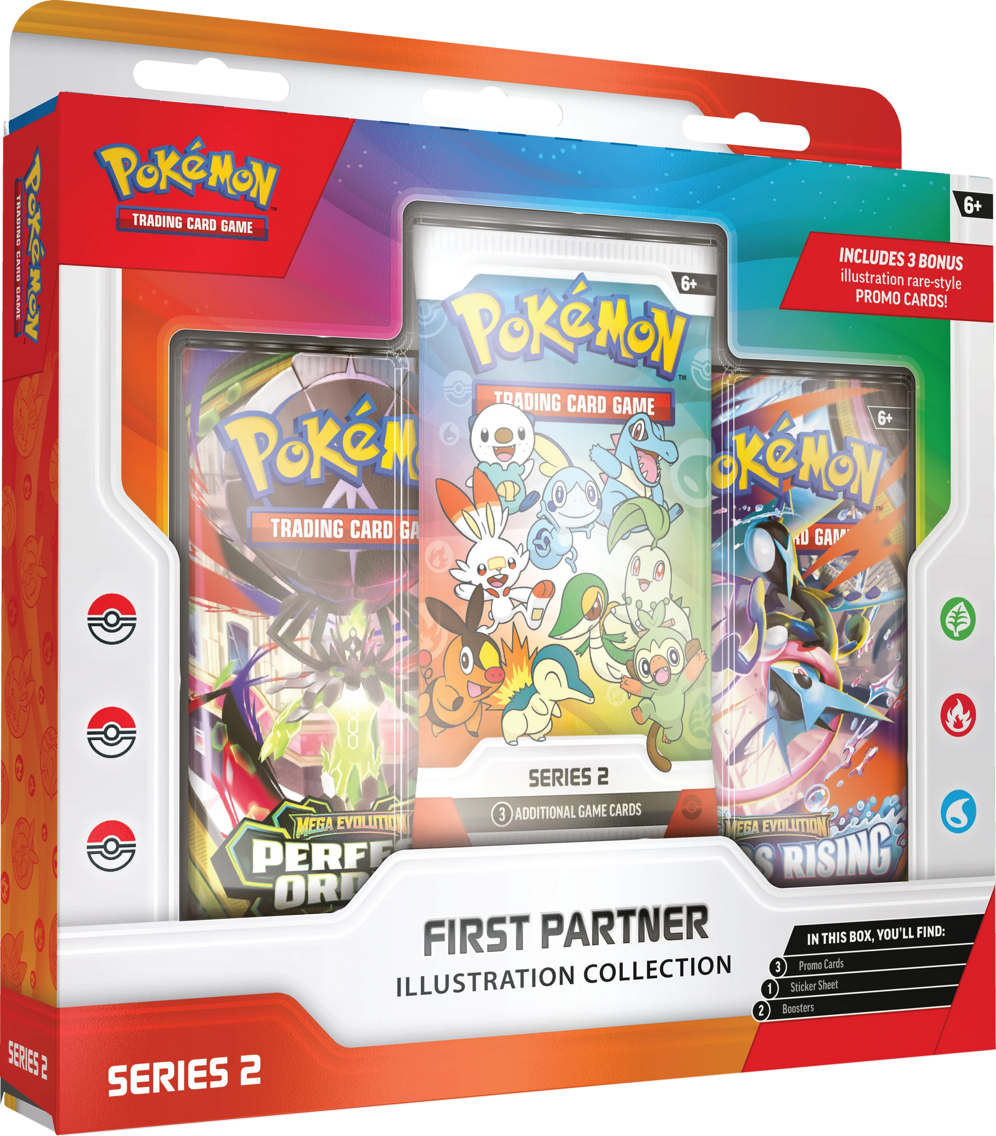 Pokémon TCG First Partner Illustration Collection — Series 2 — 30th Anniversary (Inglés) — vista 2