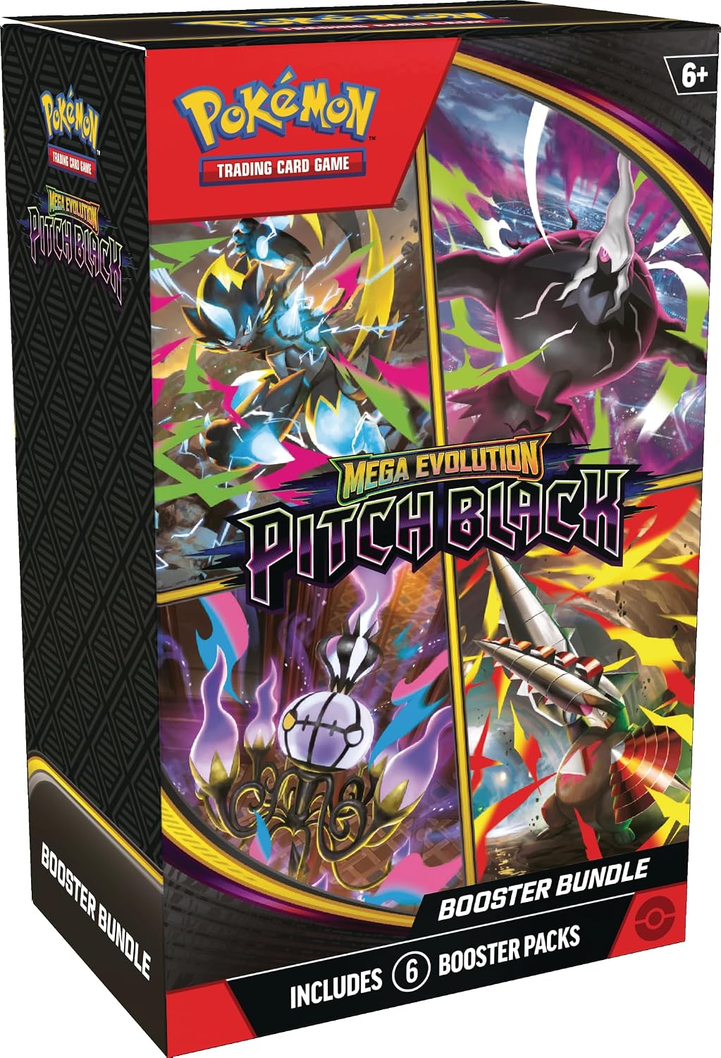 Pokémon TCG Mega Evolution — Pitch Black Booster Bundle (Inglés) — producto sellado