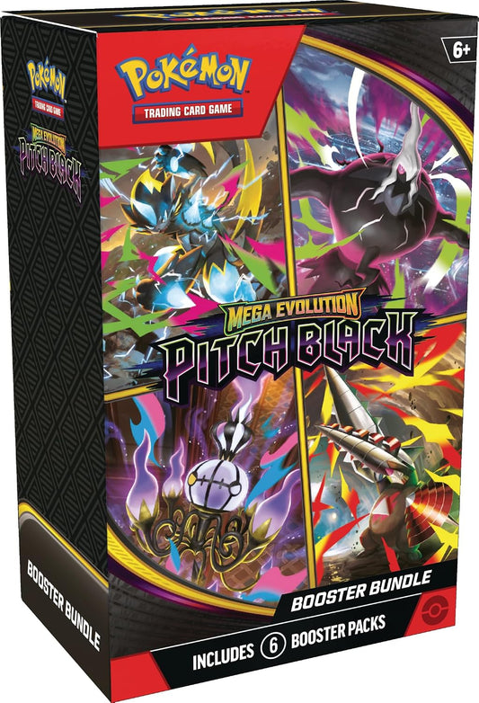 Pokémon TCG Mega Evolution — Pitch Black Booster Bundle (Inglés) — producto sellado