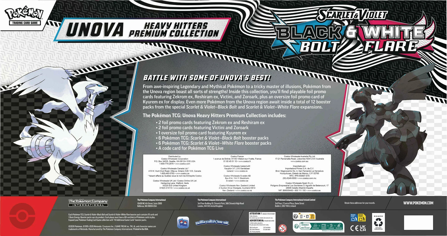 Pokémon TCG: Unova Heavy Hitters Premium Collection
