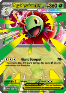 Pokémon TCG Mega Evolution — Ascended Heroes Mega Meganium ex Box (Inglés) — vista 2